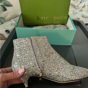 Kate Spade rhinestone boots! Size 8.5. Worn one time for 3 hours.